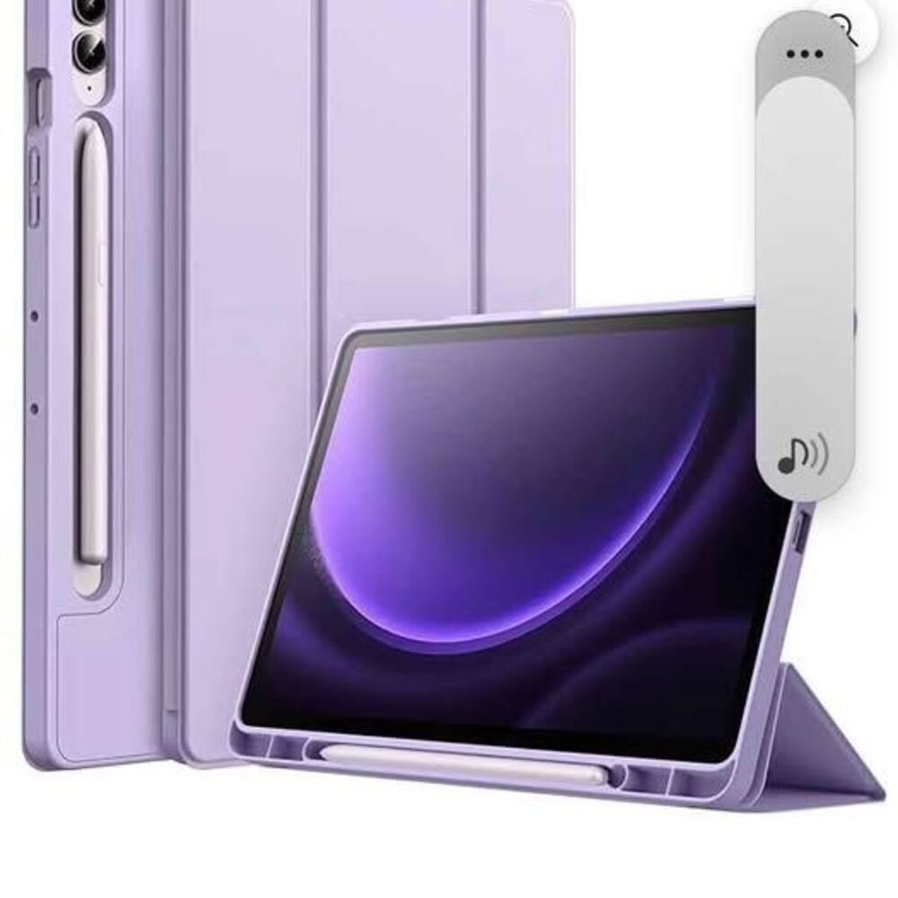 JETech Lavender Tablet Case for Samsung Galaxy Tab S9 FE+ 12.4-inch 2023